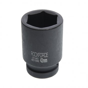 1 089 р. Головка торцевая 1 42мм ударная удлиненная L=90мм ROCKFORCE ROCKFORCE rf-48510042  с доставкой в г. Керчь. Увеличить фотографию 1