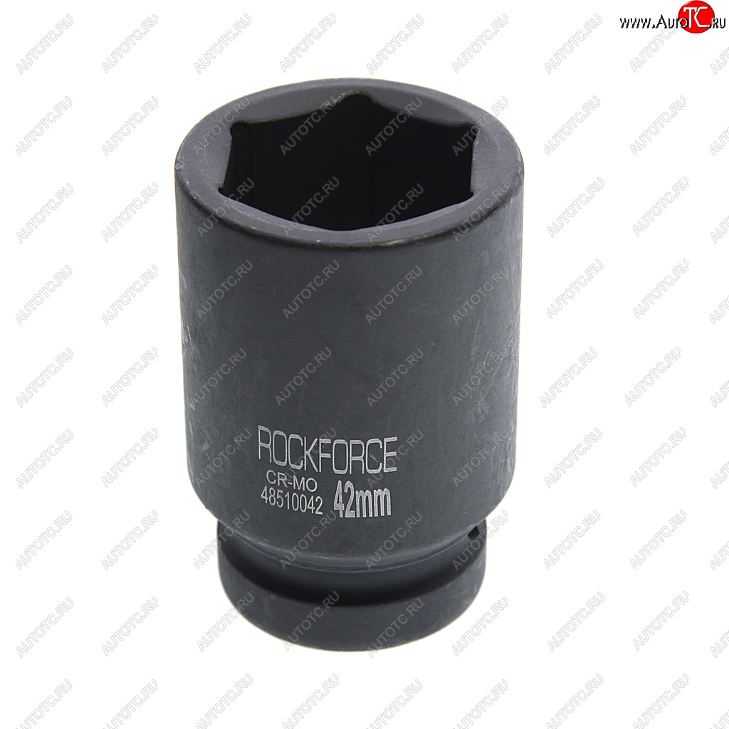 1 089 р. Головка торцевая 1 42мм ударная удлиненная L=90мм ROCKFORCE ROCKFORCE rf-48510042  с доставкой в г. Керчь