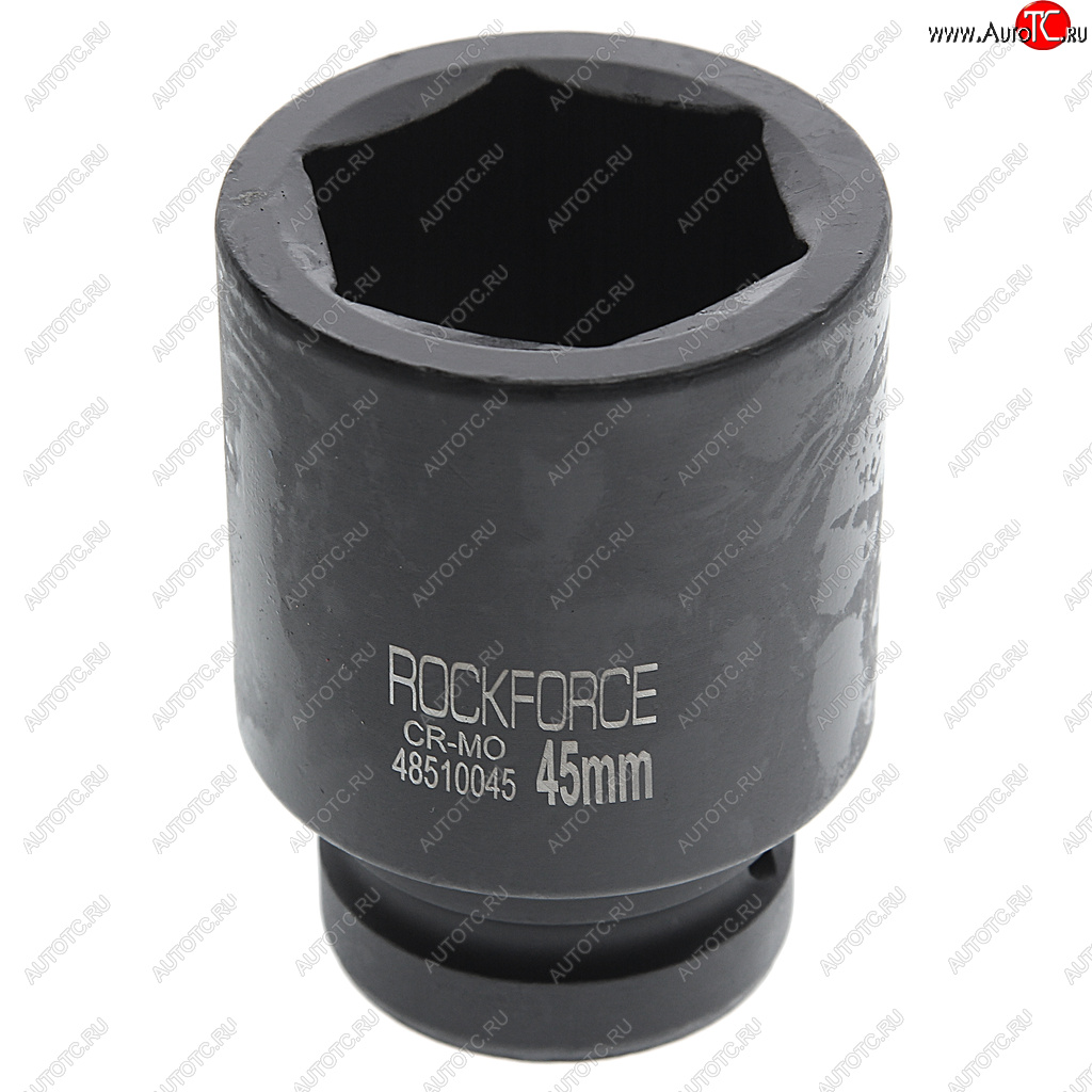 1 179 р. Головка торцевая 1 45мм ударная удлиненная L=90мм ROCKFORCE ROCKFORCE rf-48510045  с доставкой в г. Керчь