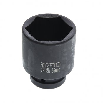 1 879 р. Головка торцевая 1 56мм ударная удлиненная L=90мм ROCKFORCE ROCKFORCE rf-48510056  с доставкой в г. Керчь. Увеличить фотографию 1