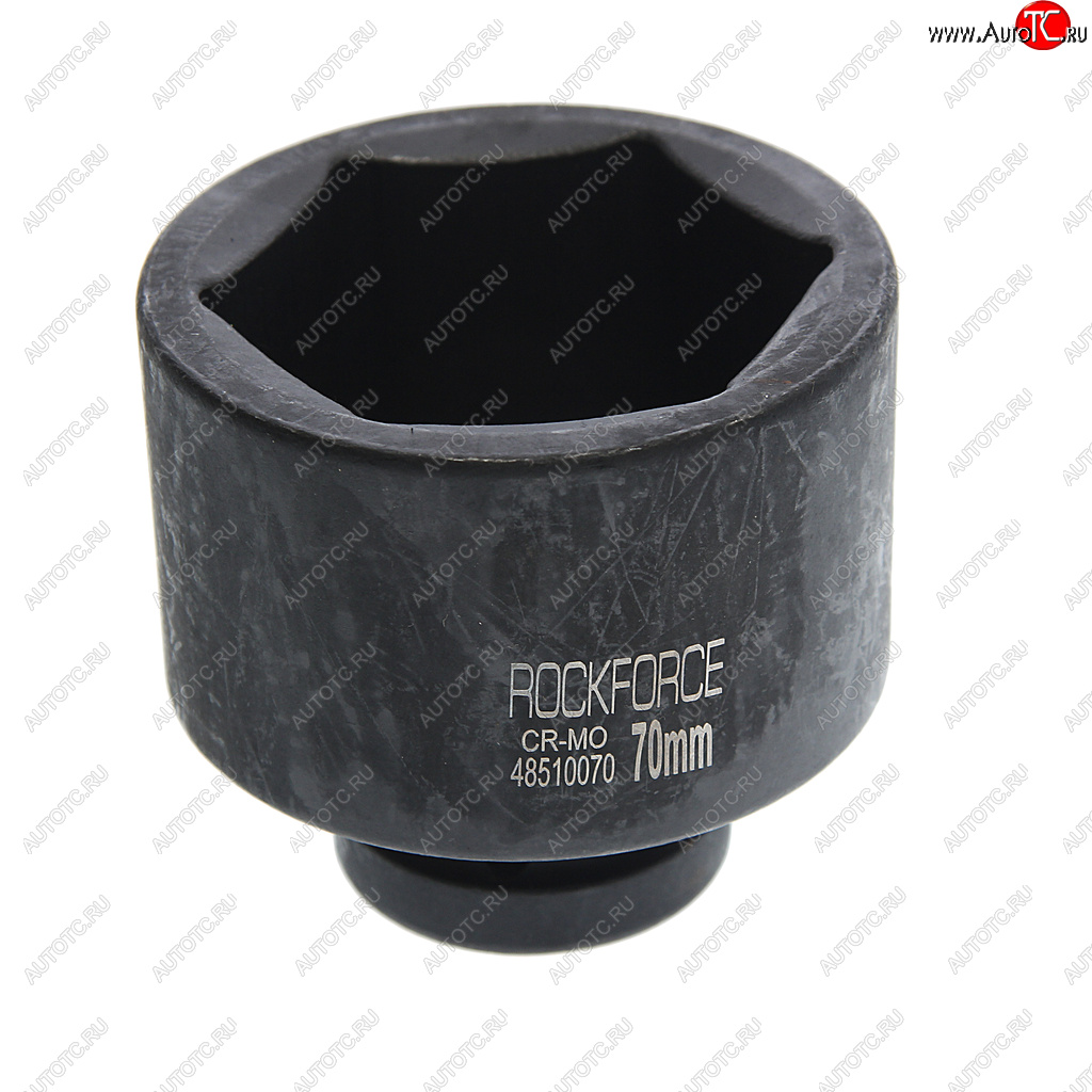 2 599 р. Головка торцевая 1 70мм ударная удлиненная L=90мм ROCKFORCE ROCKFORCE rf-48510070  с доставкой в г. Керчь
