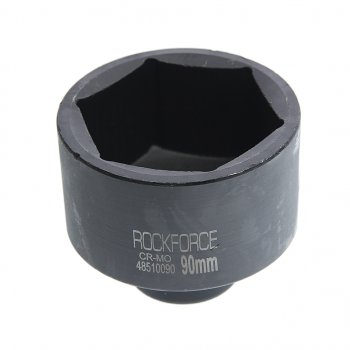 4 899 р. Головка торцевая 1 90мм ударная удлиненная L=100мм ROCKFORCE ROCKFORCE rf-48510090  с доставкой в г. Керчь. Увеличить фотографию 1
