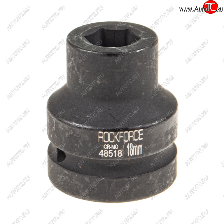 629 р. Головка торцевая 1 18мм ударная L=58мм ROCKFORCE ROCKFORCE rf-48518 ROCKFORCE rf-48518  с доставкой в г. Керчь