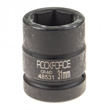 789 р. Головка торцевая 1 31мм ударная L=62мм ROCKFORCE ROCKFORCE rf-48531  с доставкой в г. Керчь. Увеличить фотографию 1