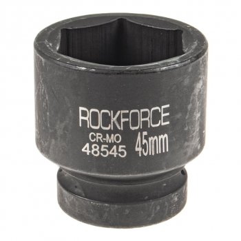 1 089 р. Головка торцевая 1 45мм ударная L=68мм ROCKFORCE ROCKFORCE rf-48545 ROCKFORCE rf-48545  с доставкой в г. Керчь. Увеличить фотографию 1