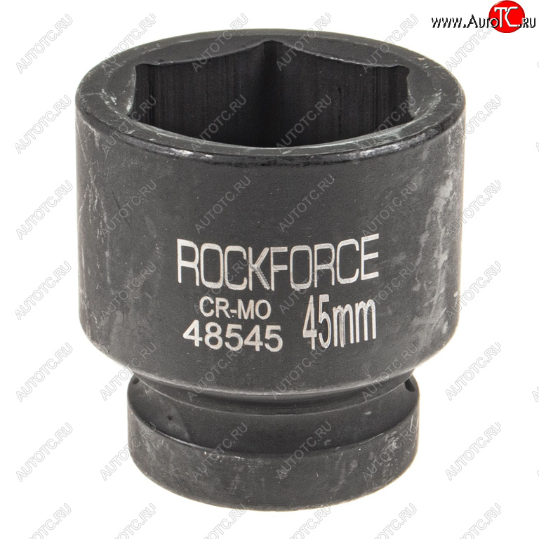 1 089 р. Головка торцевая 1 45мм ударная L=68мм ROCKFORCE ROCKFORCE rf-48545 ROCKFORCE rf-48545  с доставкой в г. Керчь