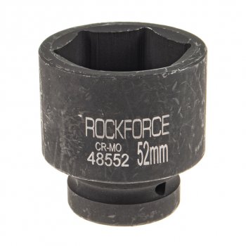 1 429 р. Головка торцевая 1 52мм ударная L=75мм ROCKFORCE ROCKFORCE rf-48552  с доставкой в г. Керчь. Увеличить фотографию 1