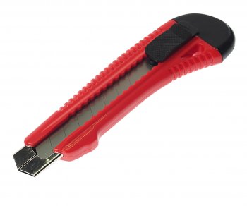 210 р. Нож 18мм с сегментированным лезвием ROCKFORCE ROCKFORCE rf-5055p18 ROCKFORCE rf-5055p18  с доставкой в г. Керчь. Увеличить фотографию 1