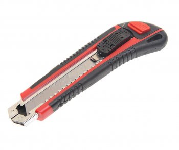 449 р. Нож 18мм с сегментированным лезвием 3шт ROCKFORCE ROCKFORCE rf-5055p4  с доставкой в г. Керчь. Увеличить фотографию 1