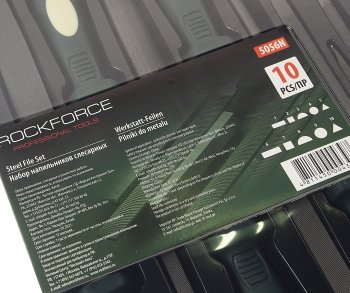 2 499 р. Набор напильников разнопрофильных 10 предметов ROCKFORCE ROCKFORCE rf-5056n  с доставкой в г. Керчь. Увеличить фотографию 3