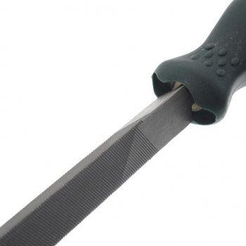 499 р. Напильник трехгранный 250мм с держателем ROCKFORCE ROCKFORCE rf-5056p510  с доставкой в г. Керчь. Увеличить фотографию 2