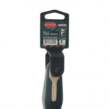 399 р. Напильник трехгранный 200мм с держателем ROCKFORCE ROCKFORCE rf-5056p58  с доставкой в г. Керчь. Увеличить фотографию 3