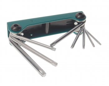 629 р. Набор ключей TORX T9-T40 складной 8 предметов ROCKFORCE ROCKFORCE rf-5083f  с доставкой в г. Керчь. Увеличить фотографию 1