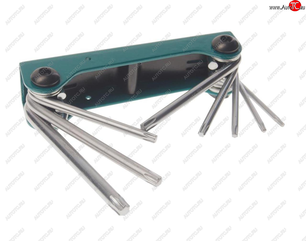 629 р. Набор ключей TORX T9-T40 складной 8 предметов ROCKFORCE ROCKFORCE rf-5083f  с доставкой в г. Керчь