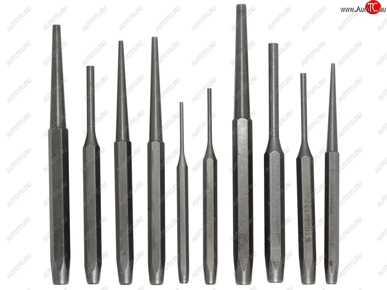 1 169 р. Набор выколоток 10 предметов ROCKFORCE ROCKFORCE rf-51013k  с доставкой в г. Керчь
