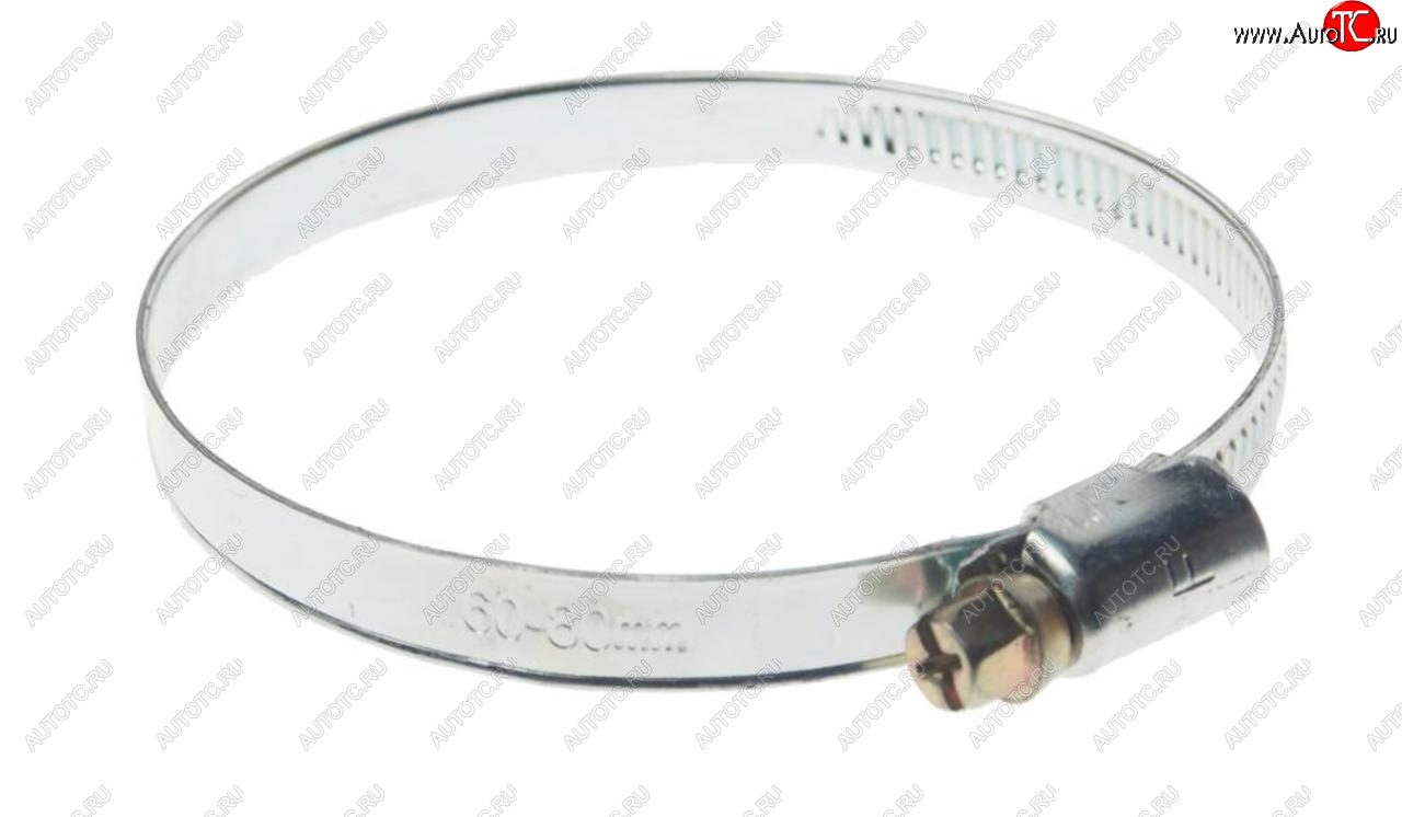 38 р. Хомут ленточный 060-080мм (9мм) червячный сталь ROCKFORCE ROCKFORCE rf-60-80  с доставкой в г. Керчь