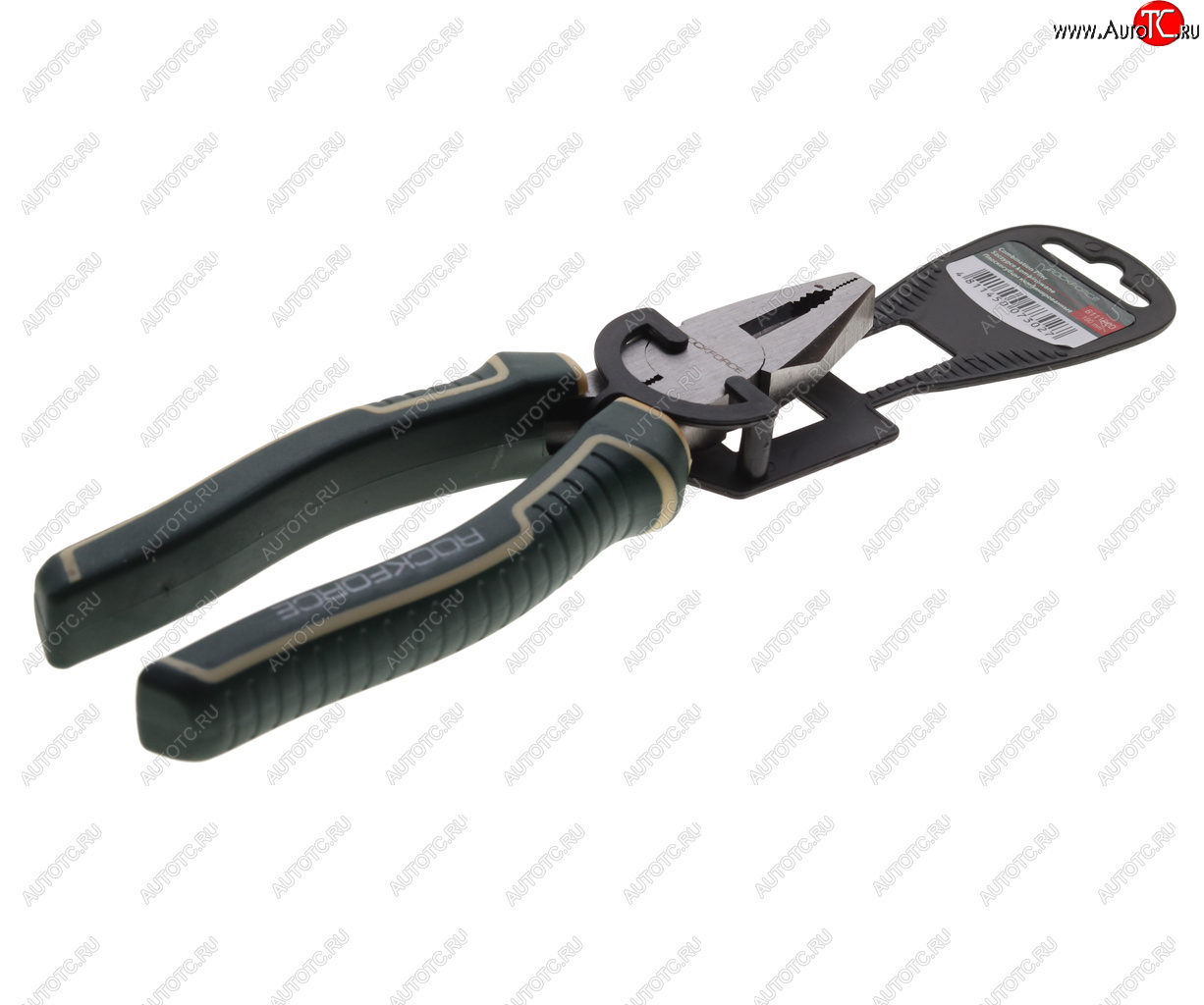 559 р. Пассатижи 180мм с держателем ROCKFORCE ROCKFORCE rf-611180d  с доставкой в г. Керчь