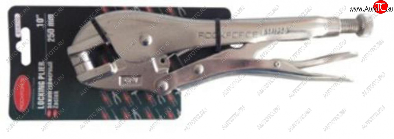 1 069 р. Зажим грейферный 10-250мм специальный точечный в блистере ROCKFORCE ROCKFORCE rf-614l250  с доставкой в г. Керчь