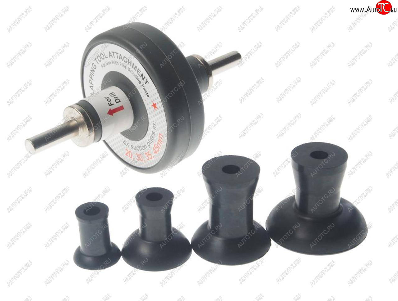 2 999 р. Приспособление для притирки клапанов с присосками 20, 30, 35, 45мм ROCKFORCE ROCKFORCE rf-62114a  с доставкой в г. Керчь