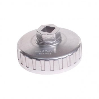 459 р. Съемник фильтров масляных 12 74мм ROCKFORCE ROCKFORCE rf-6317414  с доставкой в г. Керчь. Увеличить фотографию 1