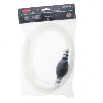 1 599 р. Шланг для перекачки топлива d=12мм груша ROCKFORCE ROCKFORCE rf-6330212  с доставкой в г. Керчь. Увеличить фотографию 1