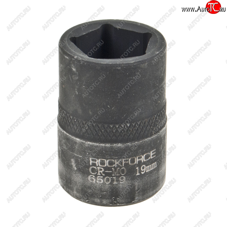 287 р. Головка торцевая 12 19мм 5-ти гранная ударная L=40мм ROCKFORCE ROCKFORCE rf-65019  с доставкой в г. Керчь