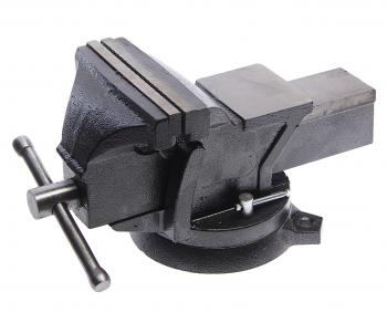 12 649 р. Тиски 150мм (6) поворотные стальные с наковальней ROCKFORCE ROCKFORCE rf-6540306  с доставкой в г. Керчь. Увеличить фотографию 1