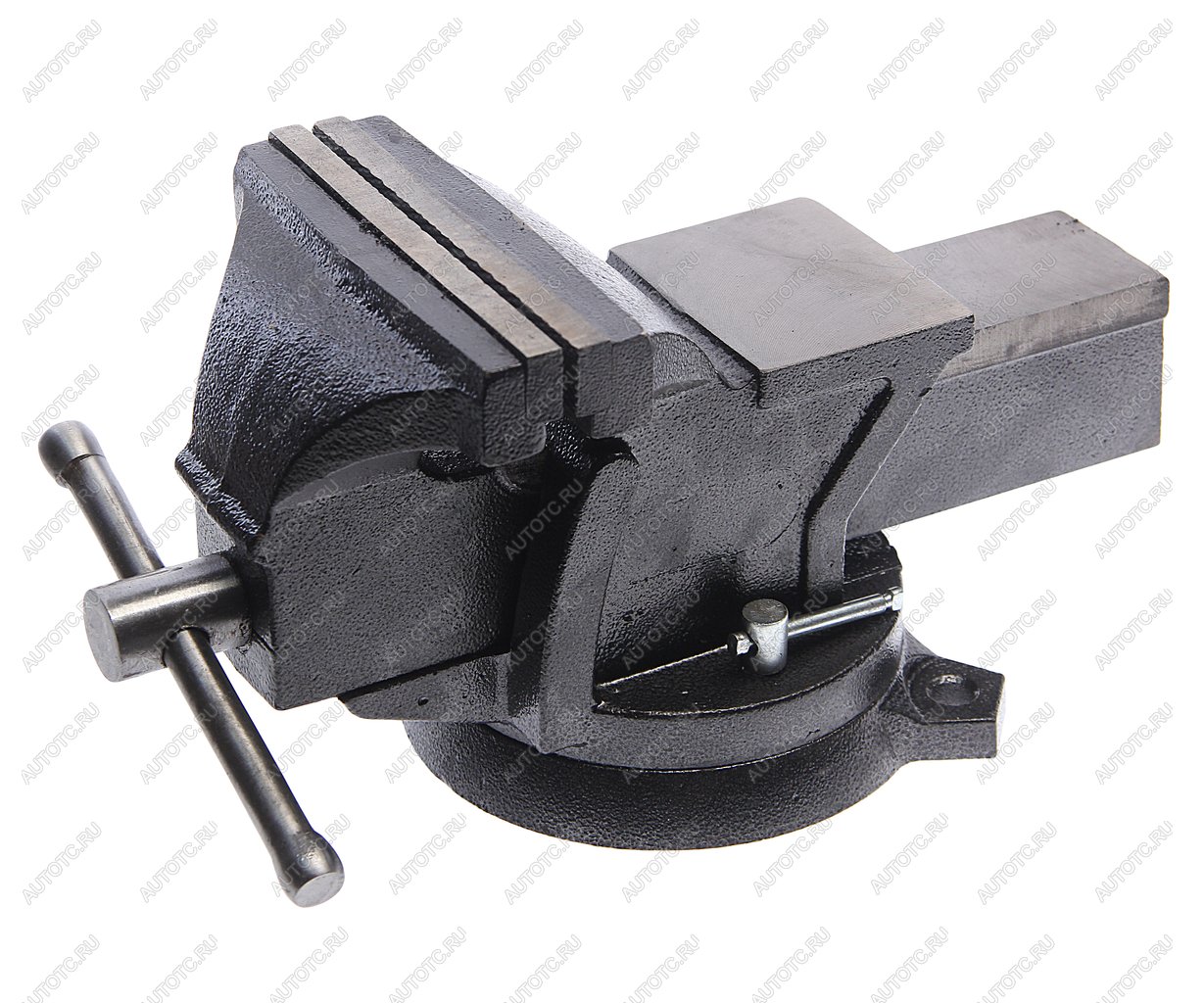 12 649 р. Тиски 150мм (6) поворотные стальные с наковальней ROCKFORCE ROCKFORCE rf-6540306  с доставкой в г. Керчь