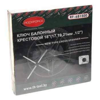 2 999 р. Ключ баллонный крестообразный 17х19х22мм 12 складной ROCKFORCE ROCKFORCE rf-681500  с доставкой в г. Керчь. Увеличить фотографию 4