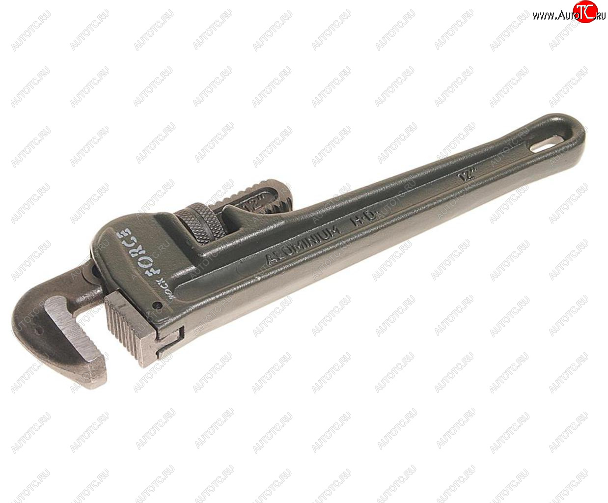 1 359 р. Ключ газовый 50мм 12 с алюминиевой рукояткой ROCKFORCE ROCKFORCE rf-68412  с доставкой в г. Керчь