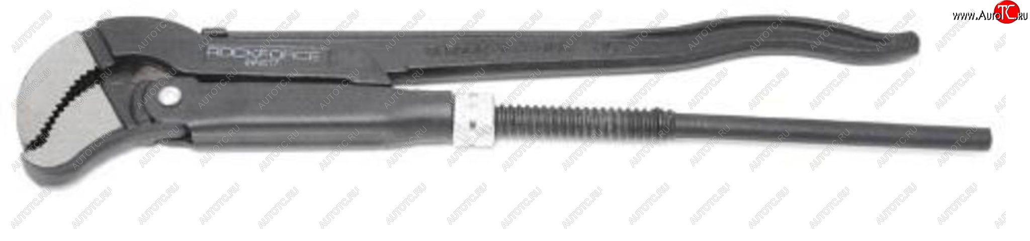 2 279 р. Ключ газовый 100мм 2 S-образный 45град. ROCKFORCE ROCKFORCE rf-684c22  с доставкой в г. Керчь