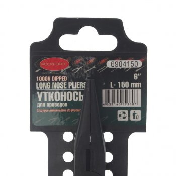 529 р. Тонкогубцы 150мм прямые диэлектрические до 1000В ROCKFORCE ROCKFORCE rf-6904150  с доставкой в г. Керчь. Увеличить фотографию 3