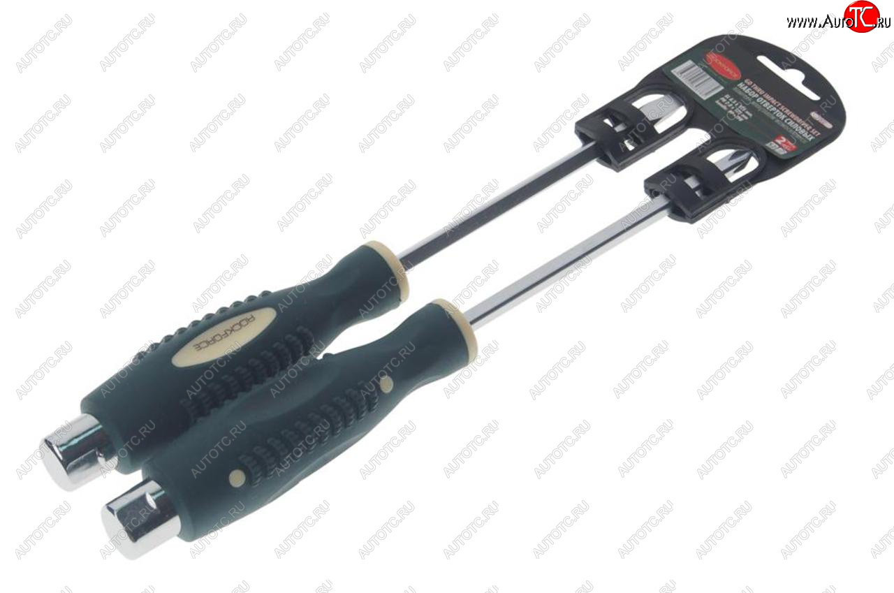 829 р. Набор отверток силовых 2 предмета ROCKFORCE ROCKFORCE rf-7002  с доставкой в г. Керчь