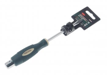 369 р. Отвертка шлицевая SL 5.5х100мм силовая (сталь CrV) ROCKFORCE ROCKFORCE rf-70255100  с доставкой в г. Керчь. Увеличить фотографию 1