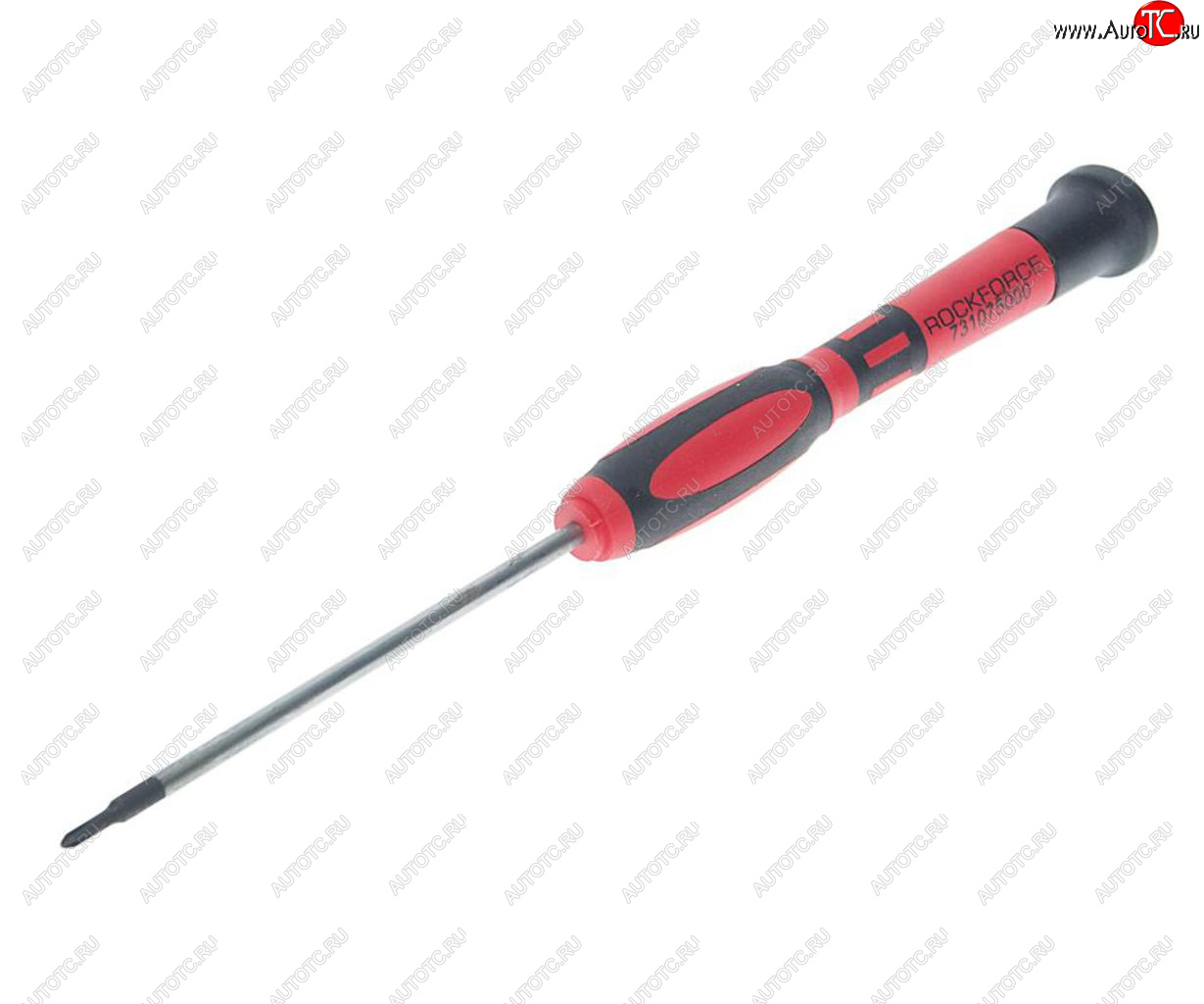 168 р. Отвертка крестовая PH 0.0x75мм ювелирная (сталь CrV) ROCKFORCE ROCKFORCE rf-731075000  с доставкой в г. Керчь