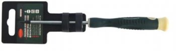 160 р. Отвертка шлицевая SL 4.0x75мм ювелирная ROCKFORCE ROCKFORCE rf-73307504  с доставкой в г. Керчь. Увеличить фотографию 1