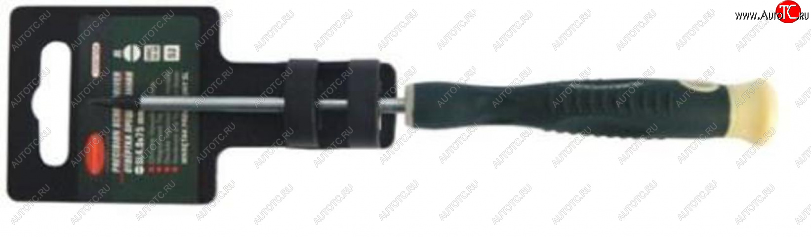 160 р. Отвертка шлицевая SL 4.0x75мм ювелирная ROCKFORCE ROCKFORCE rf-73307504  с доставкой в г. Керчь