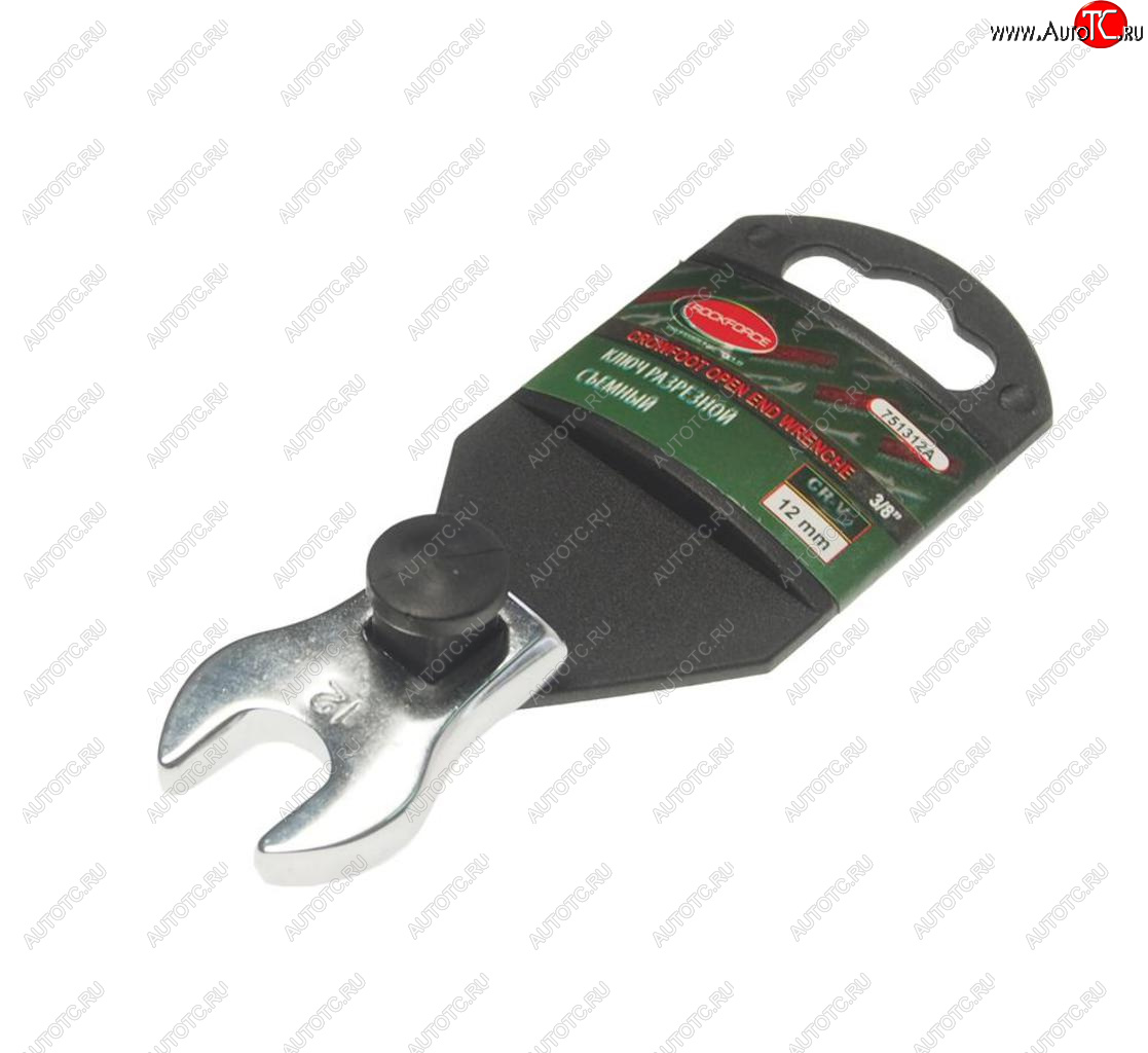 101 р. Ключ рожковый 12мм односторонний ROCKFORCE ROCKFORCE rf-751312a  с доставкой в г. Керчь
