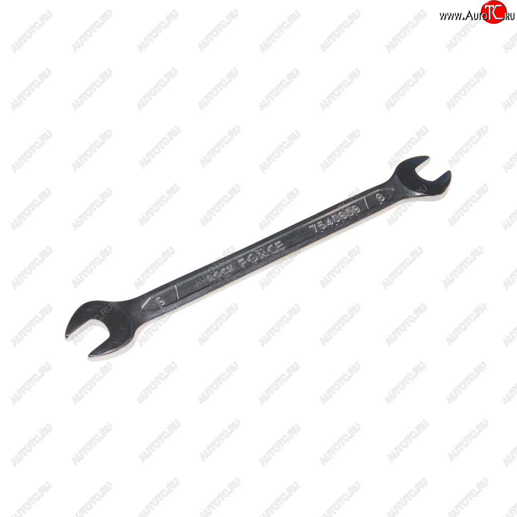 115 р. Ключ рожковый 8х9мм ROCKFORCE ROCKFORCE rf-7540809  с доставкой в г. Керчь