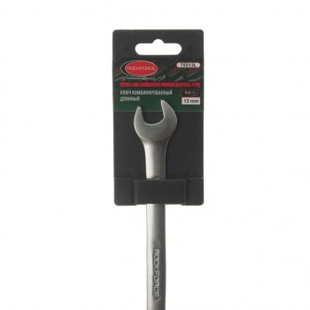 261 р. Ключ комбинированный 13х13мм удлиненный с держателем ROCKFORCE ROCKFORCE rf-75513l  с доставкой в г. Керчь. Увеличить фотографию 2