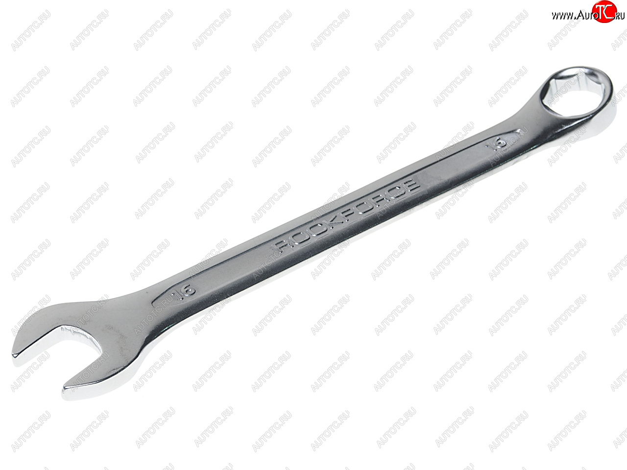 188 р. Ключ комбинированный 16х16мм шестигранный ROCKFORCE ROCKFORCE rf-75516h  с доставкой в г. Керчь