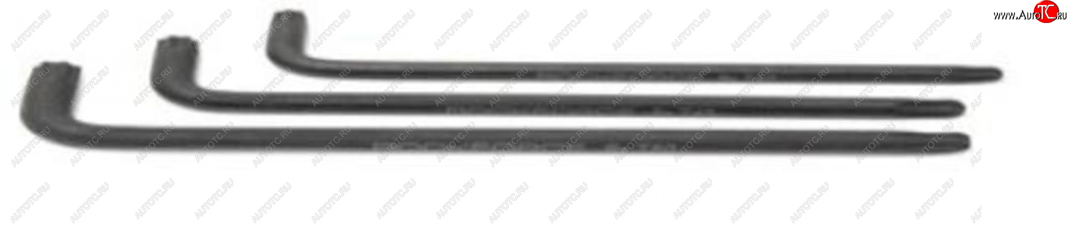 81 р. Ключ TORX Г-образный T10 шаровый длинный ROCKFORCE ROCKFORCE rf-76610bl  с доставкой в г. Керчь