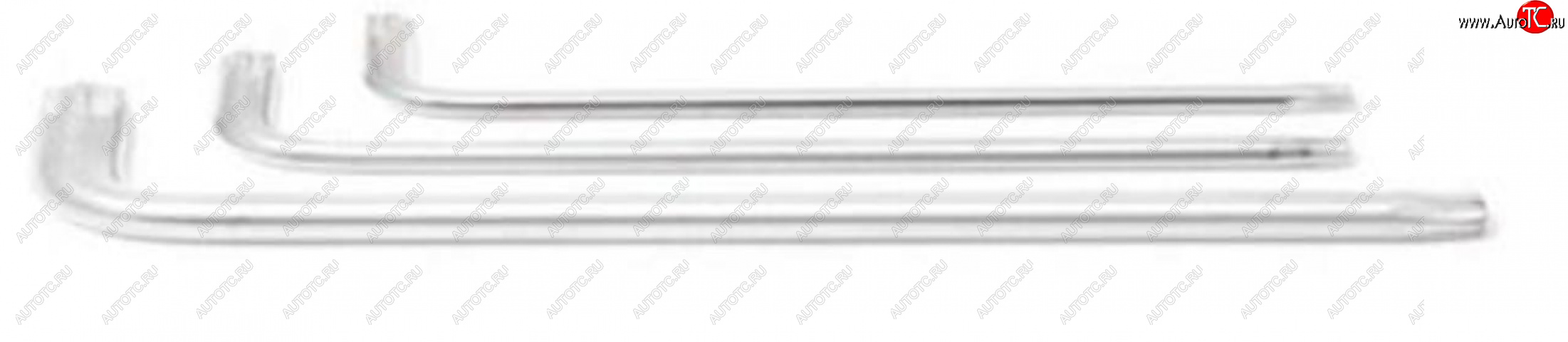 44 р. Ключ TORX Г-образный T-6H с отверстием длинный ROCKFORCE ROCKFORCE rf-76706l  с доставкой в г. Керчь