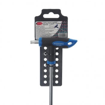 399 р. Ключ TORX Т-образный T45х200мм с резиновой ручкой с держателем ROCKFORCE ROCKFORCE rf-76745g  с доставкой в г. Керчь. Увеличить фотографию 2