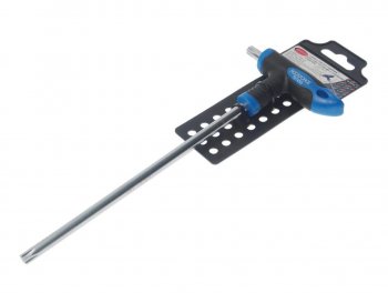 399 р. Ключ TORX Т-образный T45х200мм с резиновой ручкой с держателем ROCKFORCE ROCKFORCE rf-76745g  с доставкой в г. Керчь. Увеличить фотографию 1