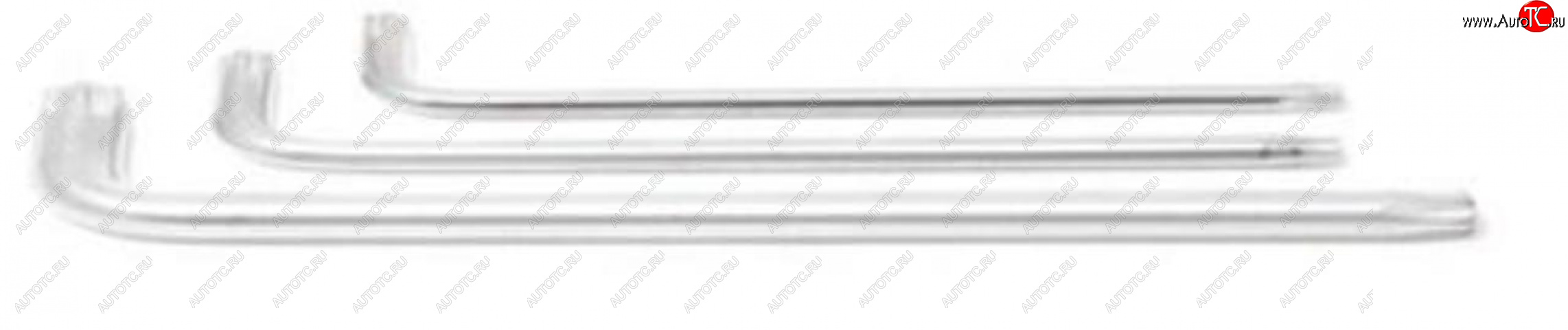 279 р. Ключ TORX Г-образный T-60H с отверстием ROCKFORCE ROCKFORCE rf-76760  с доставкой в г. Керчь