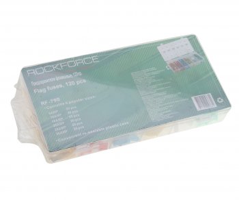 619 р. Предохранитель 5-30А флажковый 120 предметов ROCKFORCE ROCKFORCE rf-790  с доставкой в г. Керчь. Увеличить фотографию 2