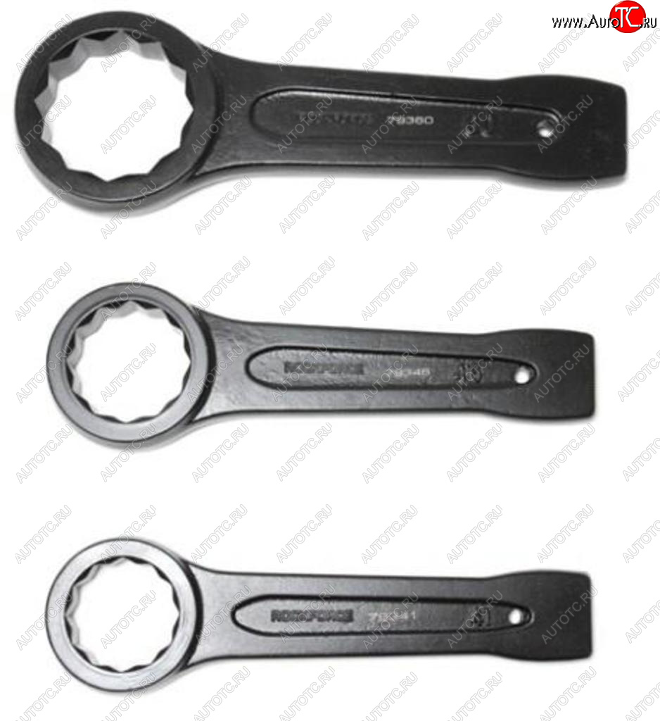 12 599 р. Ключ накидной 120мм ударный односторонний L=470мм ROCKFORCE ROCKFORCE rf-793120  с доставкой в г. Керчь