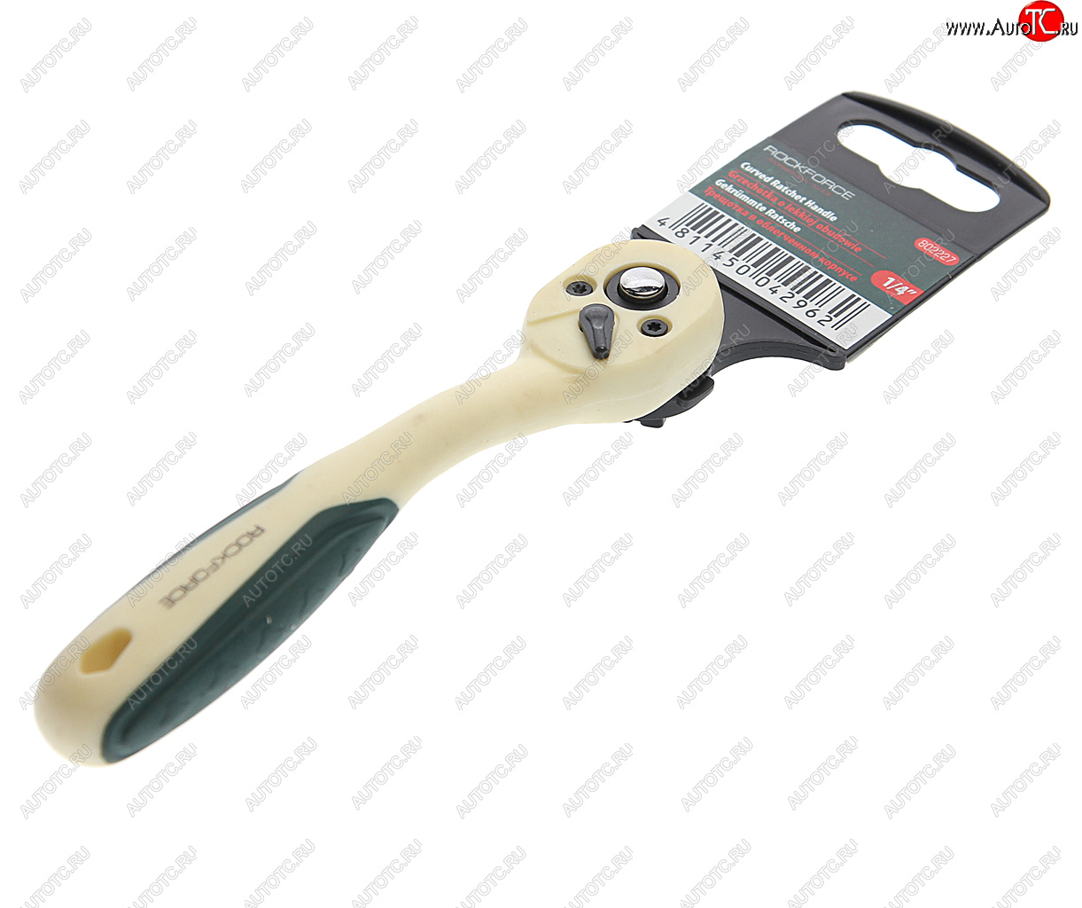 1 039 р. Ключ трещотка 14 72 зуба реверсивная в пластиковом корпусе ROCKFORCE ROCKFORCE rf-802227  с доставкой в г. Керчь