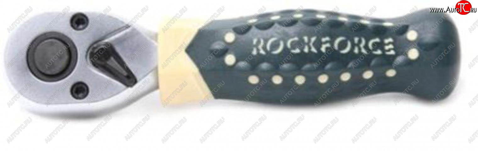 1 199 р. Ключ трещотка 12 72 зуба 170мм реверсивная с резиновой ручкой ROCKFORCE ROCKFORCE rf-802419  с доставкой в г. Керчь